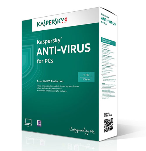 Kaspersky Anti Virus bản quyền